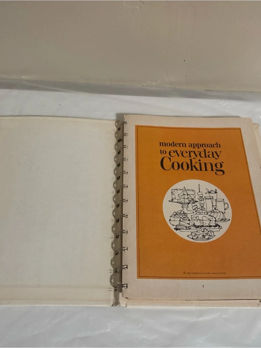 1966 American Dairy Association Modern Approach to Everyday Cooking HC Cookbook